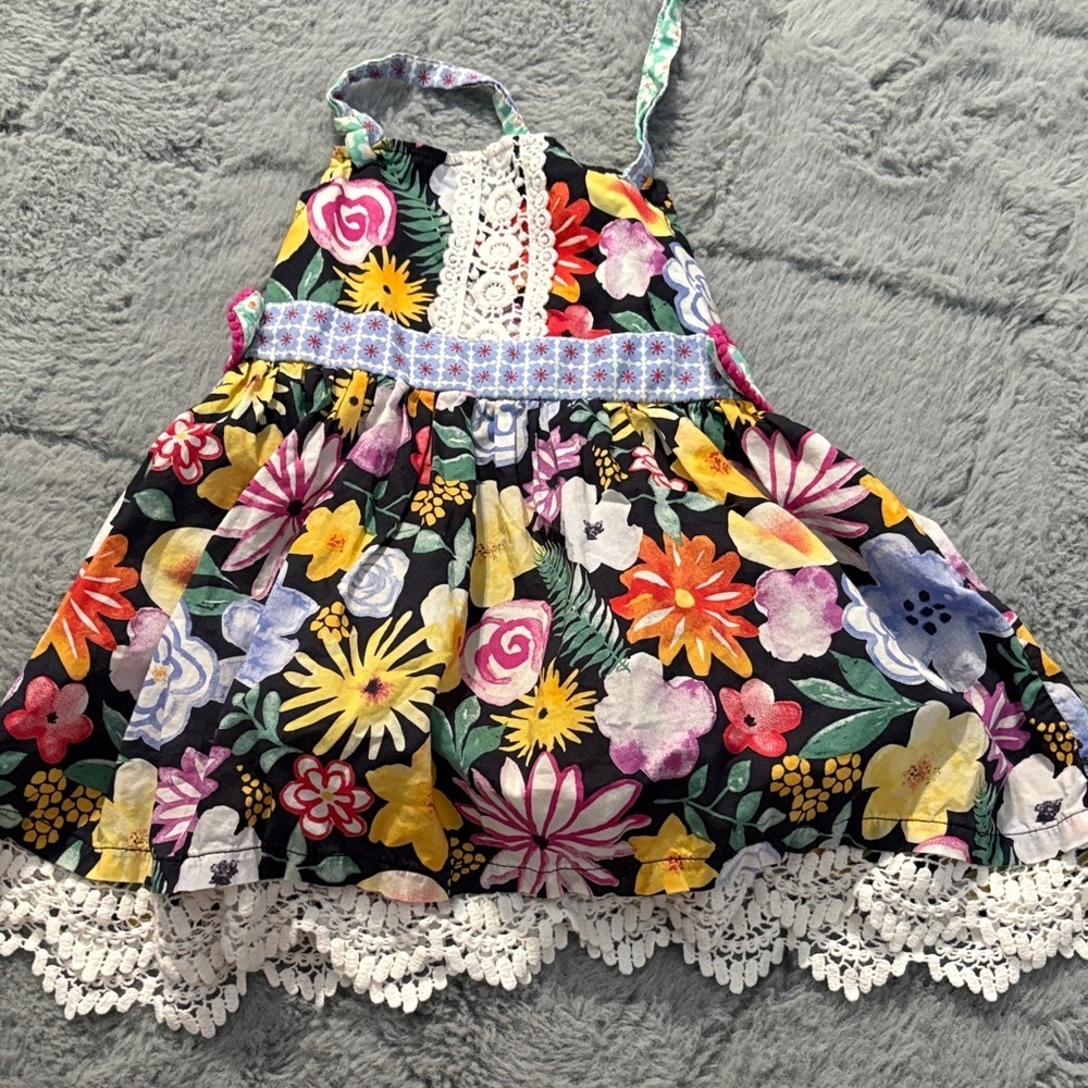 Matilda Jane Multicolor Floral Dress size 4